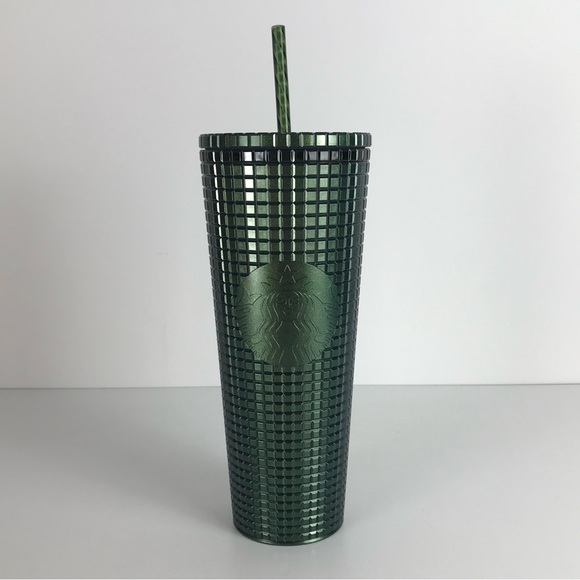 Starbucks Other - Starbucks Emerald Holiday 2021 Grid Venti Tumbler